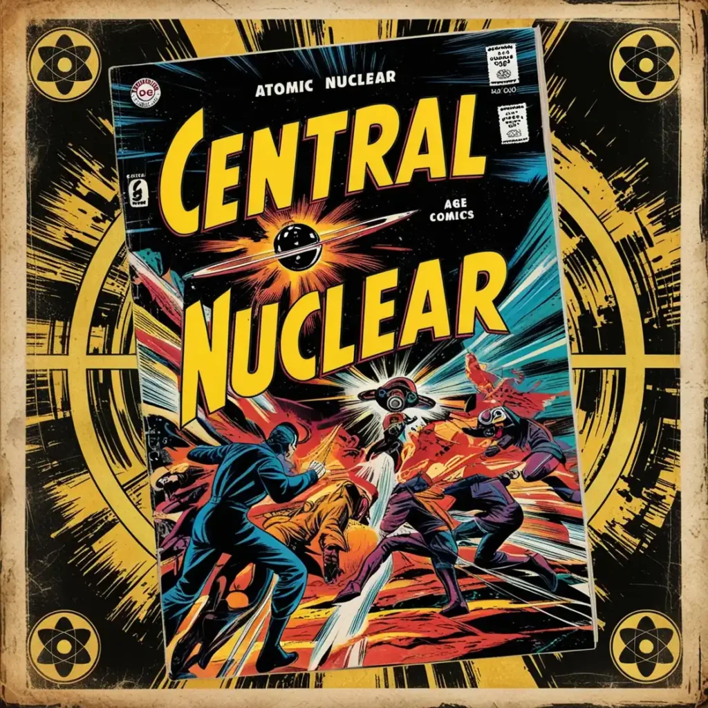 Portada de comic Central Nuclear.