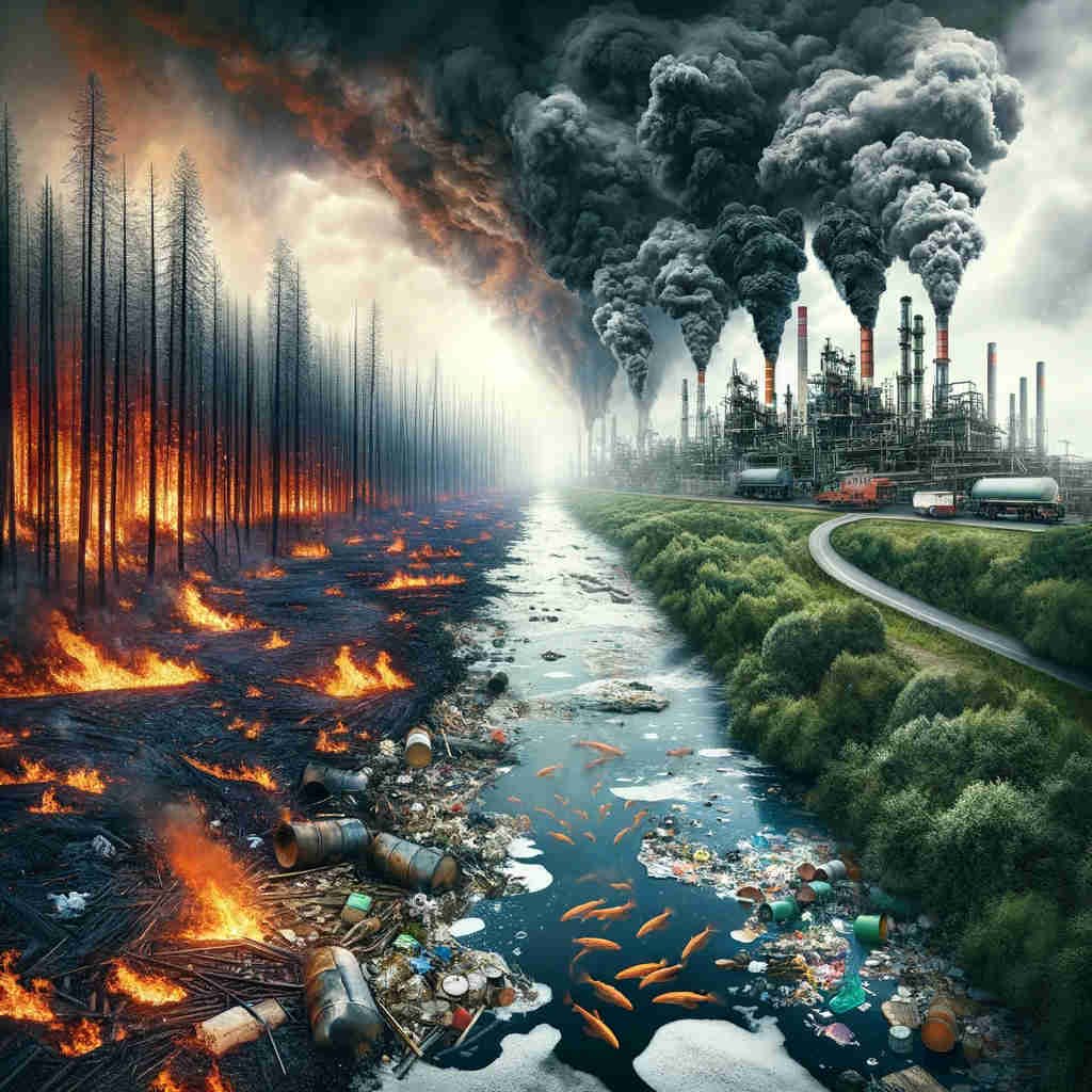 Desastres medioambientales.