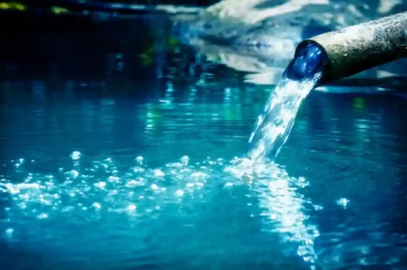 Agua libre de contaminación.