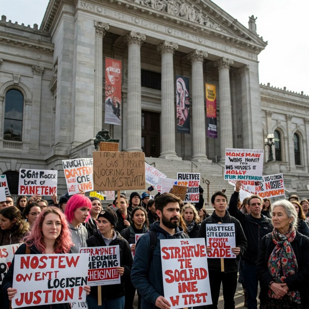 Protesta contra Guggenheim urdaibai 