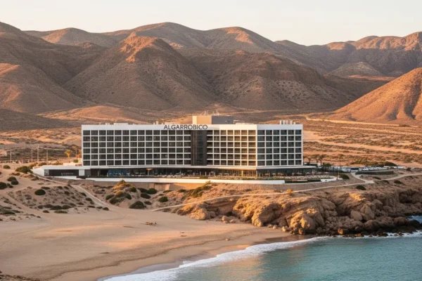 El Algarrobico: Un Hotel en la Playa que Nunca Debió Existir Algarrobico hotel en el parque natural de Cabo de Gata