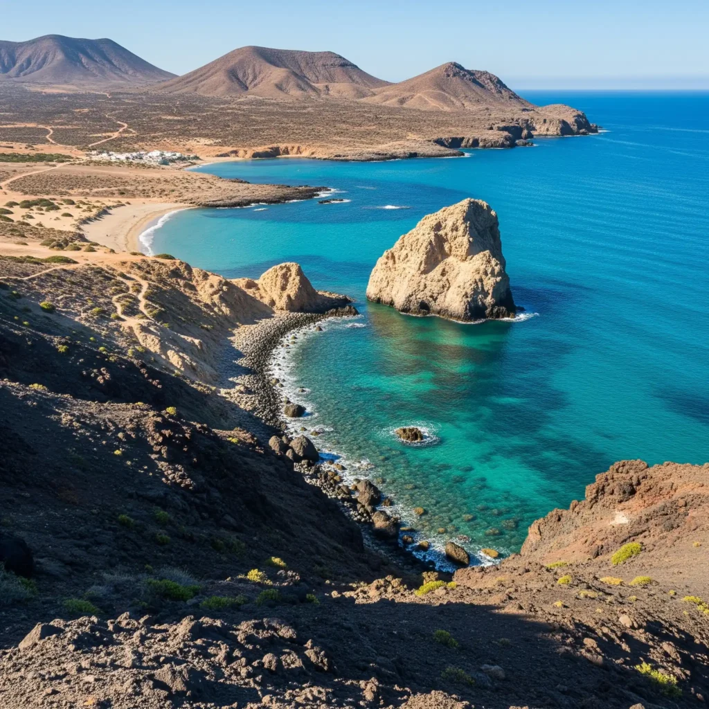 Algarrobico playa parque Natural cabo de Gata.