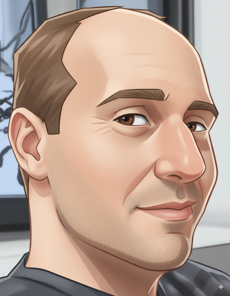 Imagen estilo anime Charles Augustus Greenspark